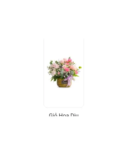Giỏ Hoa Dịu Ngọt Yêu 05